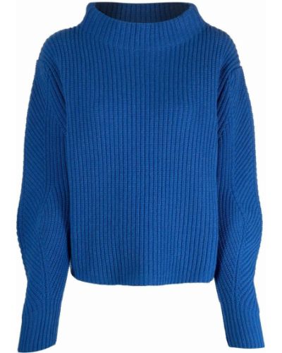 Jersey de punto de tela jersey Société Anonyme azul