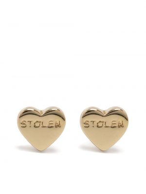 Σκουλαρίκια με μοτίβο καρδιά Stolen Girlfriends Club