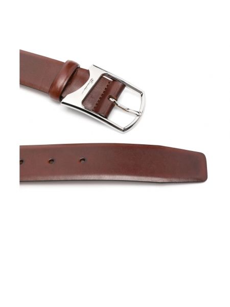 Cinturón de cuero Santoni marrón