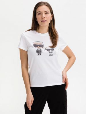Marškinėliai Karl Lagerfeld pilka