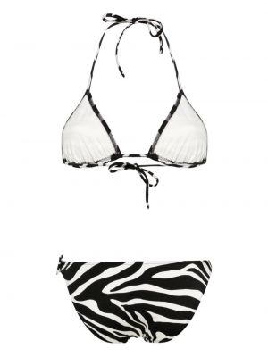 Bikini ar apdruku ar zebras rakstu Tom Ford