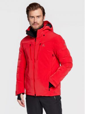 Красная горнолыжная куртка Schoffel