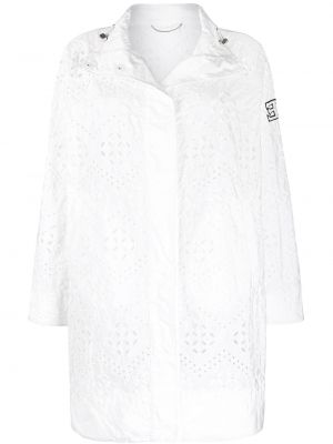 Jersey con bordado de tela jersey Ermanno Scervino blanco