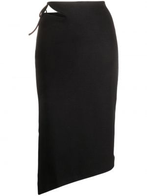 Asymetrická sukňa Holzweiler čierna