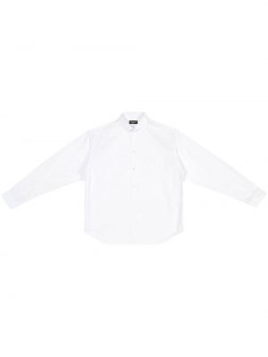 Πουπουλένιο πουκάμισο Balenciaga λευκό