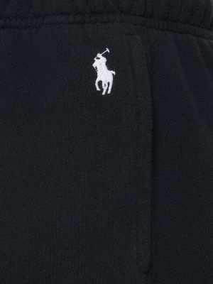 Pantalones de chándal de tela jersey Polo Ralph Lauren negro