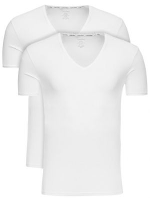 Majica slim fit Calvin Klein Underwear bijela