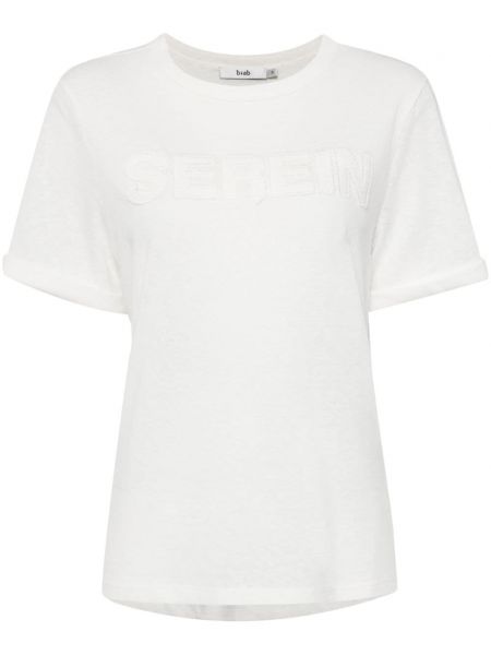 Džersis marškinėliai B+ab balta