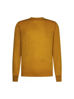 Sweter z kaszmiru Drumohr żółty