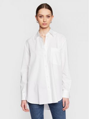Oversize риза Hugo бяло