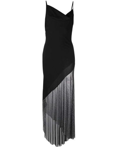 Asimetriškas maksi suknelė Giuseppe Di Morabito juoda
