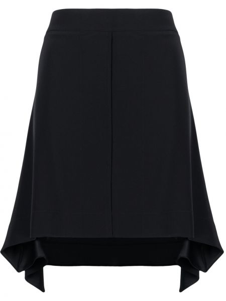 Asymetrická sukňa Victoria Victoria Beckham čierna