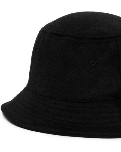 Haftowany kapelusz Stussy czarny