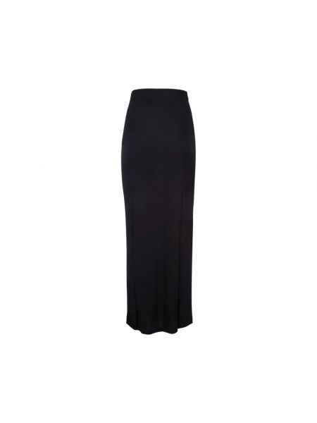 Falda larga elegante Calvin Klein negro
