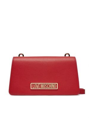 Τσάντα χιαστί Love Moschino κόκκινο