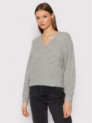 Gestuz Svetr Alphagz 10905413 Šedá Regular Fit