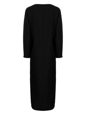 Robe longue à col v By Malene Birger noir