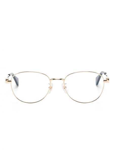 Очила Cartier Eyewear златисто