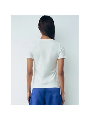 T-shirt mit print Gaëlle Paris weiß