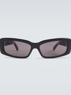 Okulary przeciwsłoneczne oversize Balenciaga czarne