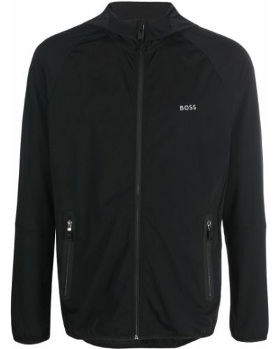 Sweatjacke mit stickerei Boss schwarz