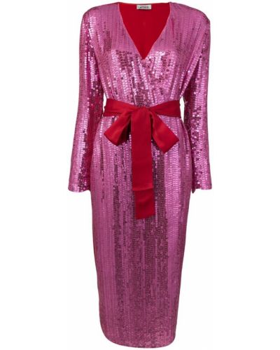 Платье Attico, розовое