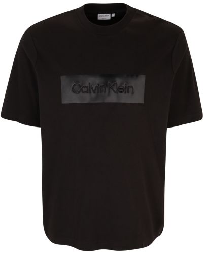 T-shirt Calvin Klein Big & Tall nero