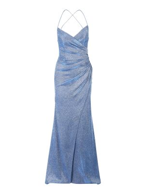 Вечерна рокля Luxuar синьо
