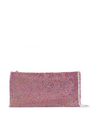 Clutch çanta Benedetta Bruzziches pembe