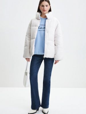 Утепленная куртка Zarina белая