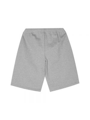 Pantalones cortos de algodón de tela jersey Y/project gris