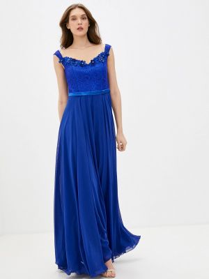 Синее вечернее платье Milomoor