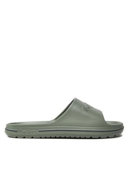 Plážové sandály Pepe Jeans zelené