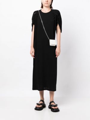 Mini šaty Yohji Yamamoto černé