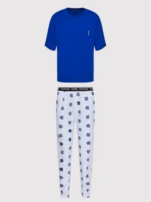 Pyžamo Calvin Klein Underwear modré