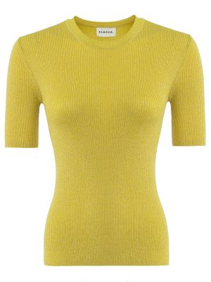 Шерстяной свитер P.a.r.o.s.h. желтый