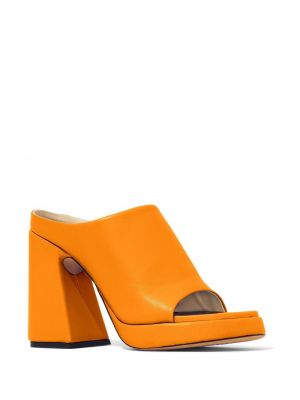 Sandales à plateforme Proenza Schouler orange