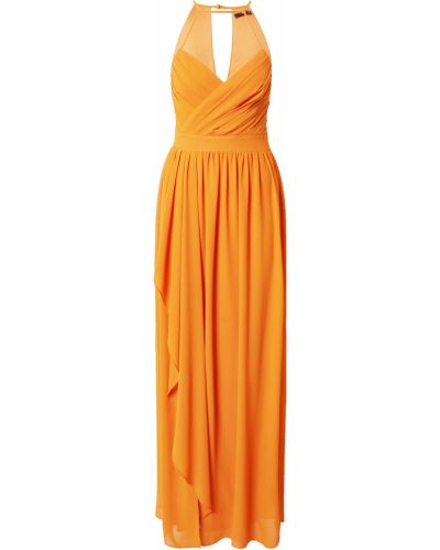 TFNC Večerné šaty  pastelovo oranžová