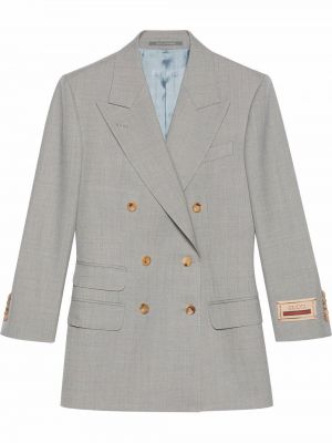 Lang blazer Gucci grå