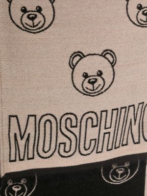 Echarpe en jacquard Moschino