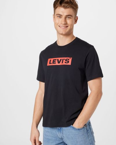 Laza szabású póló Levi's® fekete
