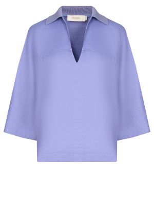 Блузка Agnona фиолетовая