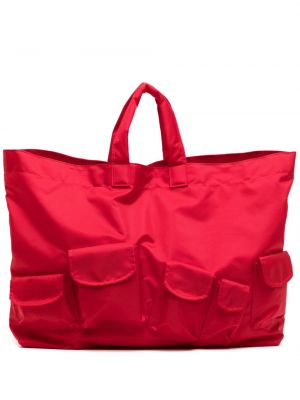 Geantă shopper Comme Des Garçons Shirt roșu
