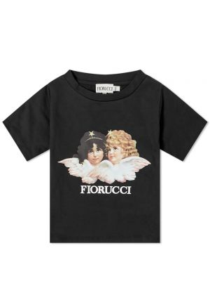 Классическая футболка Fiorucci черная