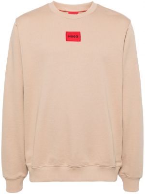 Sweatshirt aus baumwoll mit rundem ausschnitt Hugo