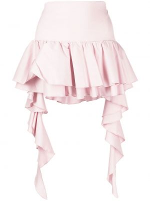 Kjol med drapering Blumarine rosa