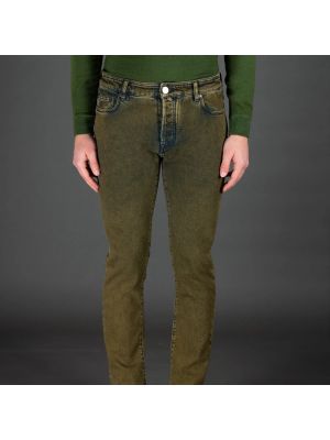 Spodnie Moorer zielone