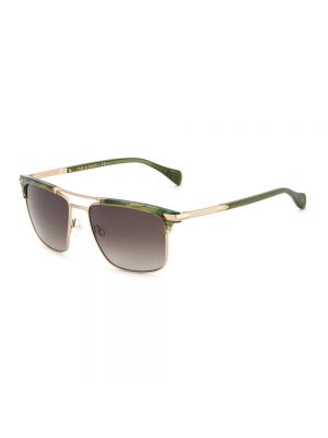 Okulary przeciwsłoneczne Rag & Bone zielone
