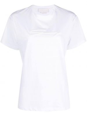 Тениска с принт Genny бяло