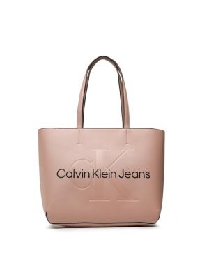 Bevásárlótáska Calvin Klein Jeans rózsaszín